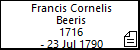 Francis Cornelis Beeris