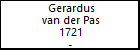 Gerardus van der Pas