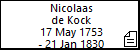 Nicolaas de Kock