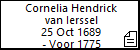 Cornelia Hendrick van Ierssel