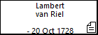 Lambert van Riel