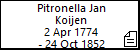 Pitronella Jan Koijen