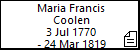 Maria Francis Coolen