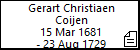 Gerart Christiaen Coijen