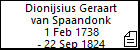 Dionijsius Geraart van Spaandonk