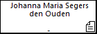 Johanna Maria Segers den Ouden