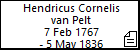 Hendricus Cornelis van Pelt