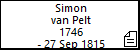 Simon van Pelt