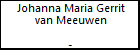 Johanna Maria Gerrit van Meeuwen