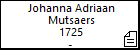 Johanna Adriaan Mutsaers