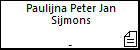 Paulijna Peter Jan Sijmons