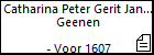 Catharina Peter Gerit Jan Maes Geenen