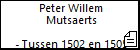 Peter Willem Mutsaerts