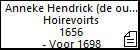 Anneke Hendrick (de oudere) Hoirevoirts