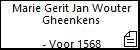 Marie Gerit Jan Wouter Gheenkens