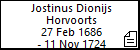Jostinus Dionijs Horvoorts