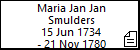 Maria Jan Jan Smulders