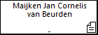 Maijken Jan Cornelis van Beurden
