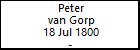 Peter van Gorp
