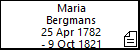 Maria Bergmans