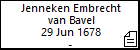 Jenneken Embrecht van Bavel