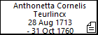 Anthonetta Cornelis Teurlincx