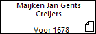 Maijken Jan Gerits Creijers