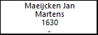 Maeijcken Jan Martens