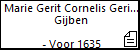 Marie Gerit Cornelis Gerit Jan Gijben