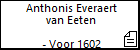 Anthonis Everaert van Eeten