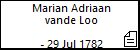 Marian Adriaan vande Loo