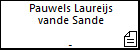 Pauwels Laureijs vande Sande