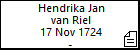 Hendrika Jan van Riel