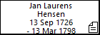 Jan Laurens Hensen