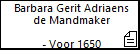 Barbara Gerit Adriaens de Mandmaker