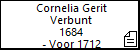 Cornelia Gerit Verbunt