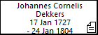 Johannes Cornelis Dekkers