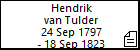 Hendrik van Tulder
