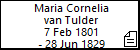 Maria Cornelia van Tulder