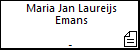 Maria Jan Laureijs Emans
