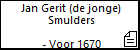 Jan Gerit (de jonge) Smulders