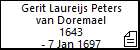 Gerit Laureijs Peters van Doremael