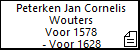 Peterken Jan Cornelis Wouters