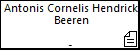 Antonis Cornelis Hendrick Beeren