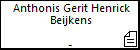 Anthonis Gerit Henrick Beijkens