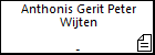 Anthonis Gerit Peter Wijten