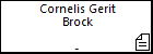 Cornelis Gerit Brock