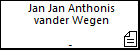Jan Jan Anthonis vander Wegen
