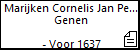 Marijken Cornelis Jan Peters Gerit Maes Genen
