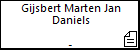 Gijsbert Marten Jan Daniels